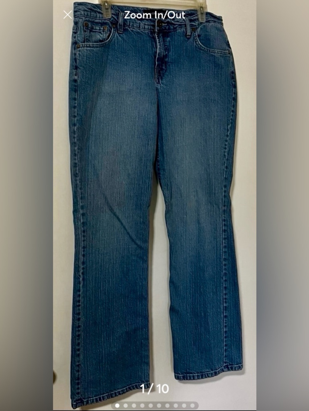 Bandolino Women's Dark Blue Boot-Cut Jeans